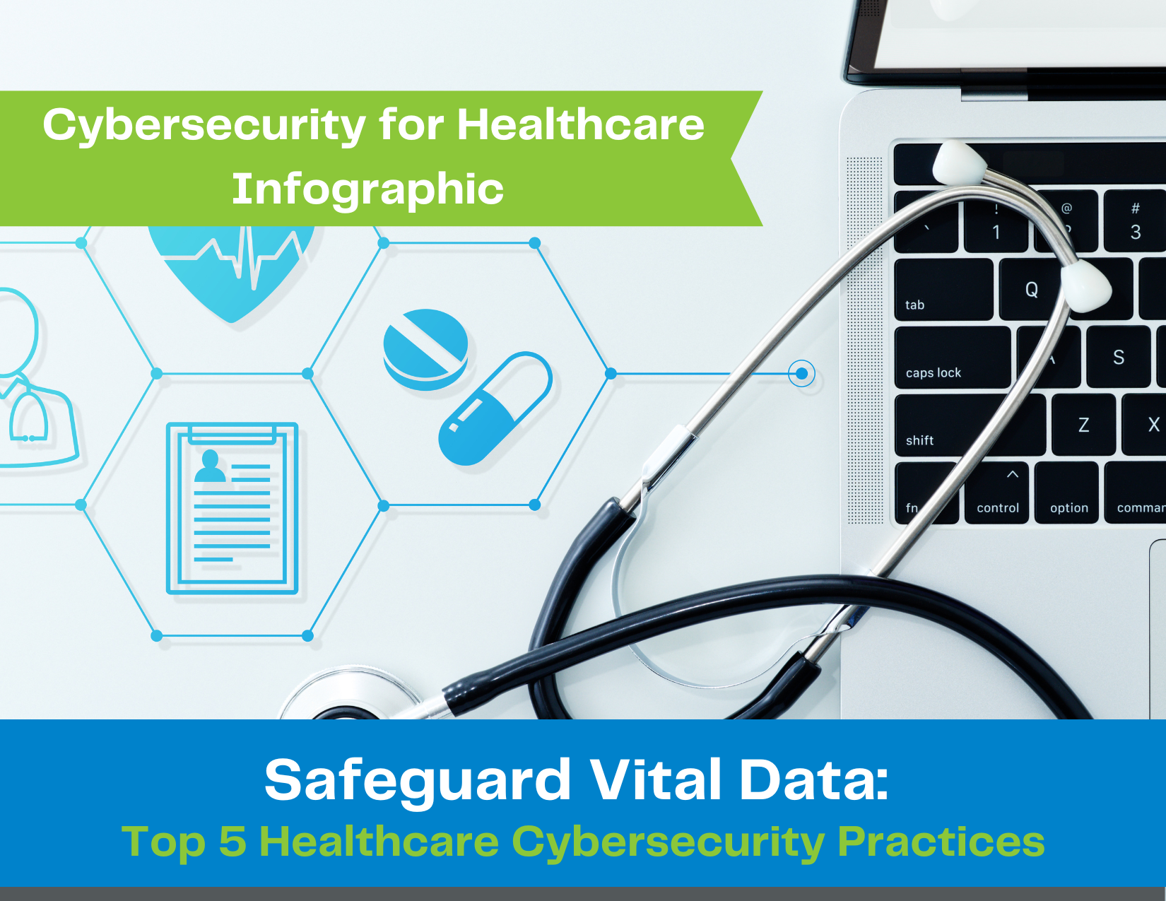 Cybersecurity for Healthcare Infographic